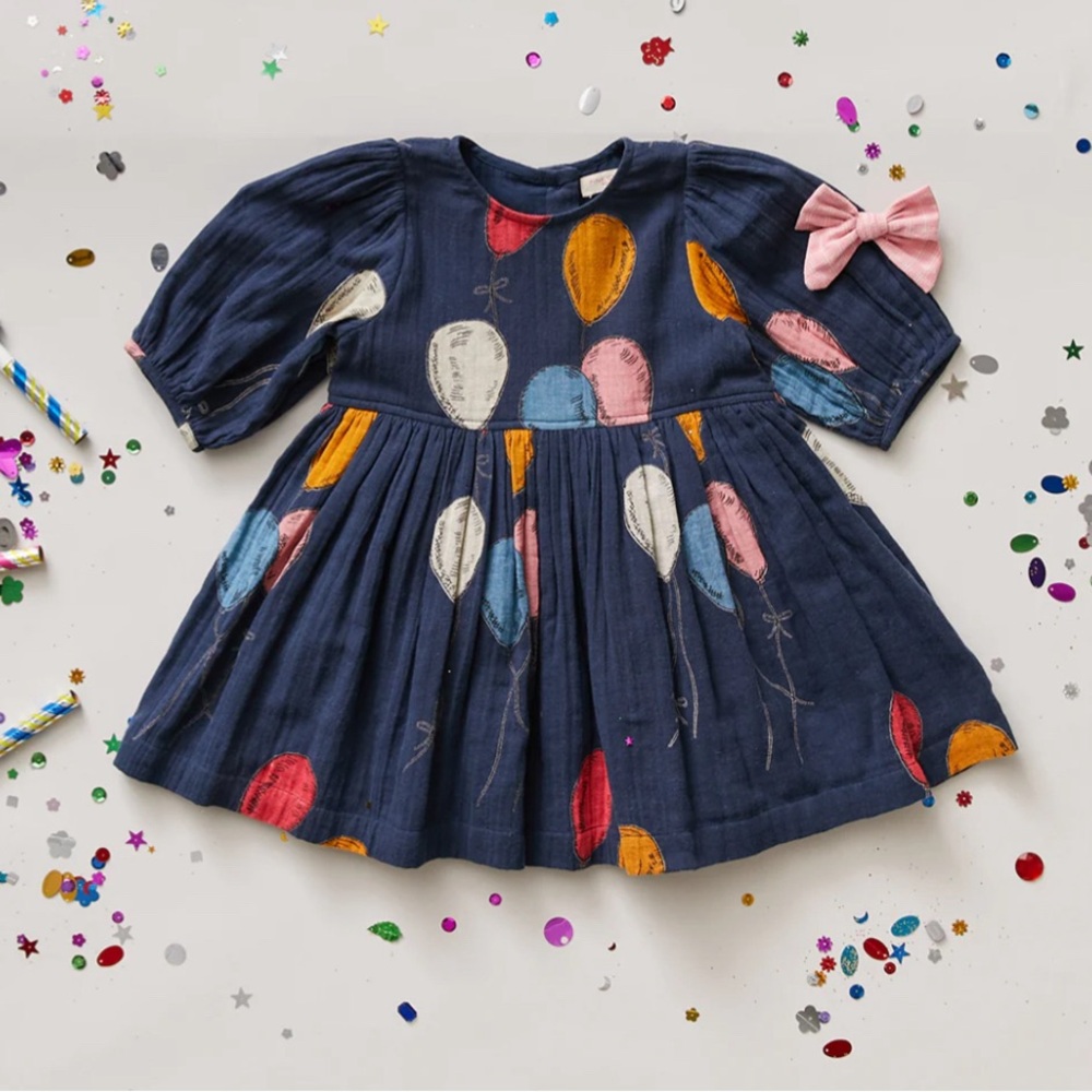 ISO Pink Chicken Brooke Balloon Dress 2T